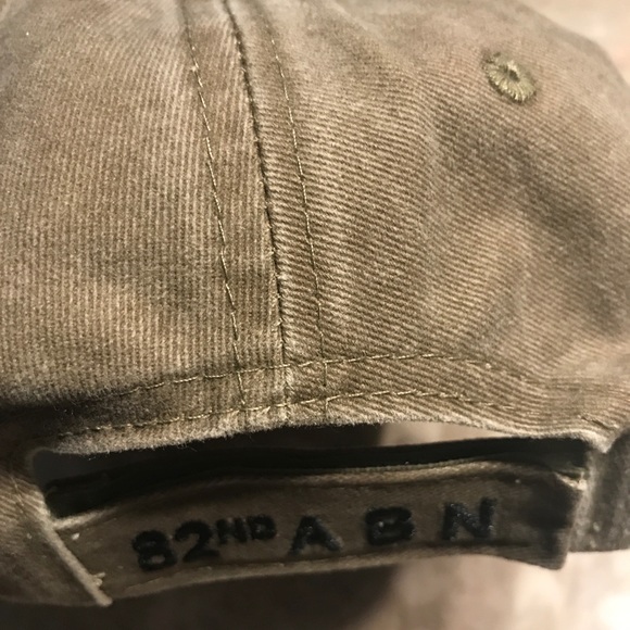 US Army 82nd Airborne Cap, Tan, Moondust - Picture 2 of 6